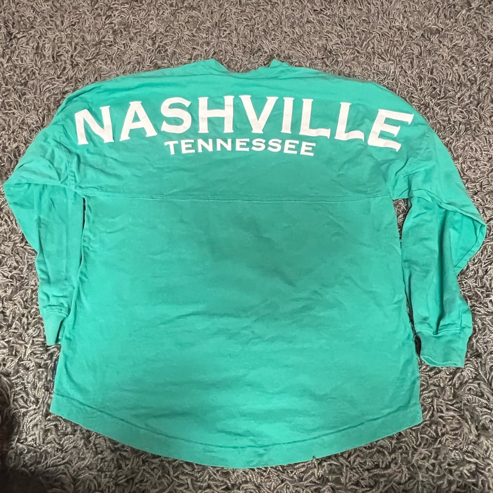 “Nashville” Spirit Jersey Mint Green Small